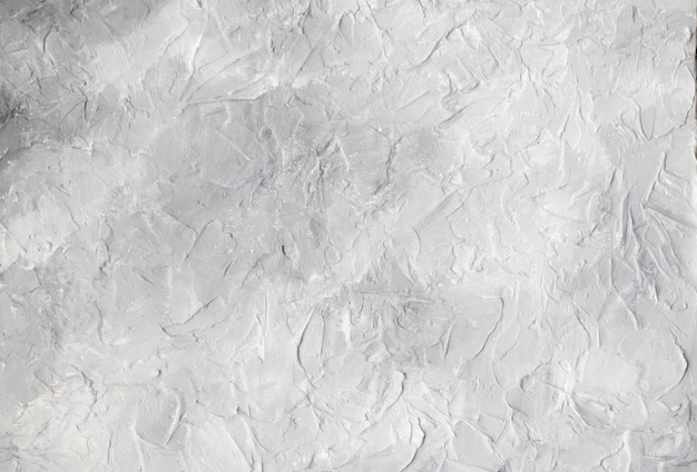 Carta da parati chiara sfondo stucco testurizzato intonaco in bianco e grigio Spazio di progettazione vuoto Pittura in marmo