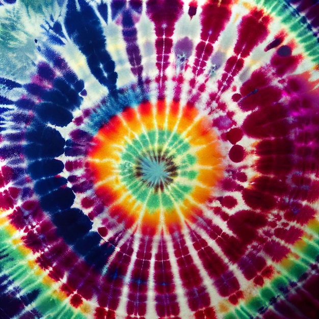 Carta da parati colorata hippie della camicia del fondo della tintura del legame