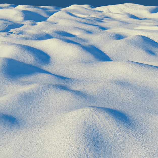 Carta da parati del fondo di struttura della superficie della neve bianca pura di inverno