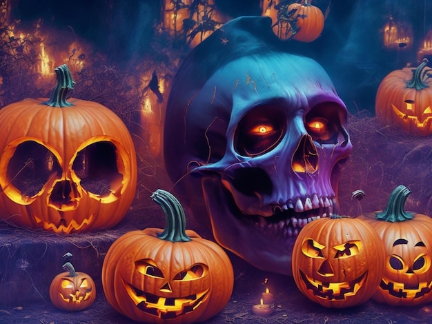 Carta da parati di Halloween