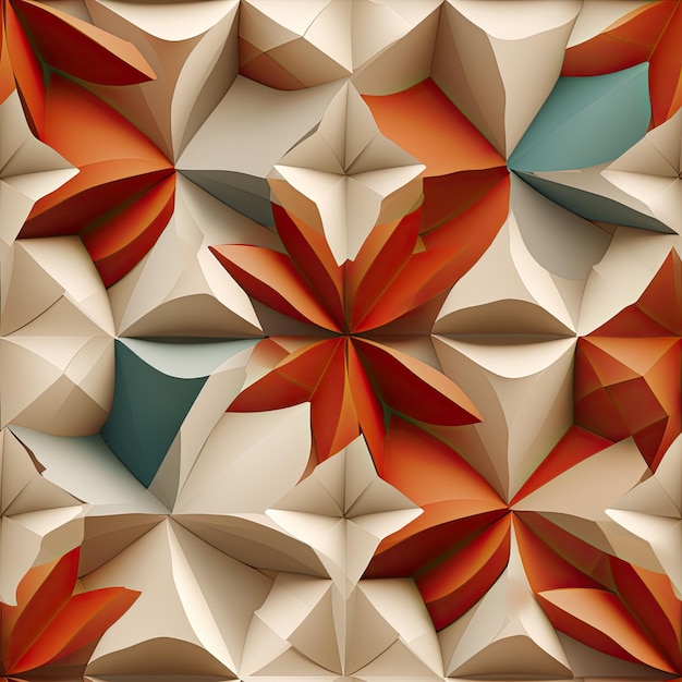 Carta da parati per l'arte dell'origami