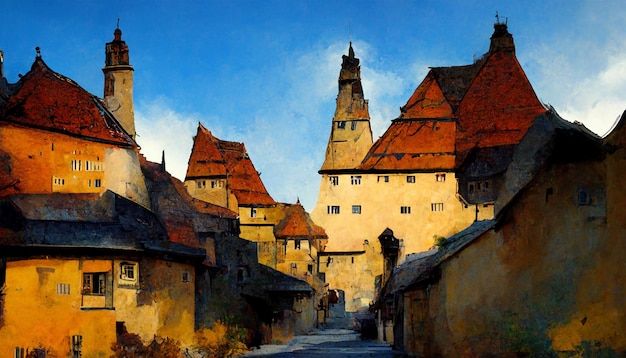 Carta da parati Rothenburg