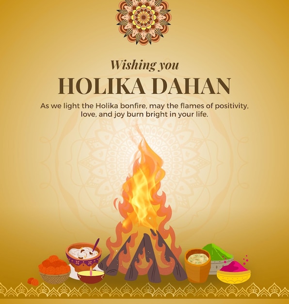 Carta della festa di Holi