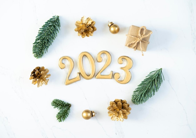 Carta delle feste di Capodanno 2023