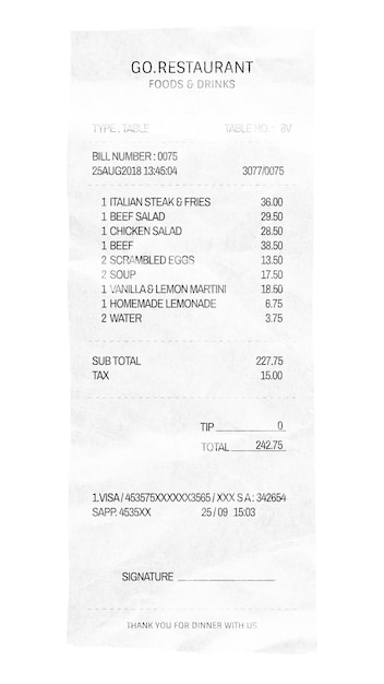 Carta di ricevuta adesivo png sfondo trasparente