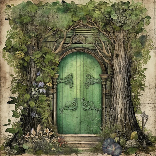 Carta digitale Fantasy Junk Journal