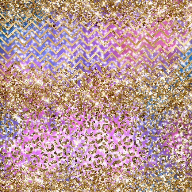 Carta digitale glitterata Modello senza cuciture glitterata Carta digitale glitterata Sfondo glitterato