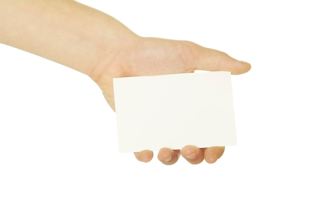 Carta in mano