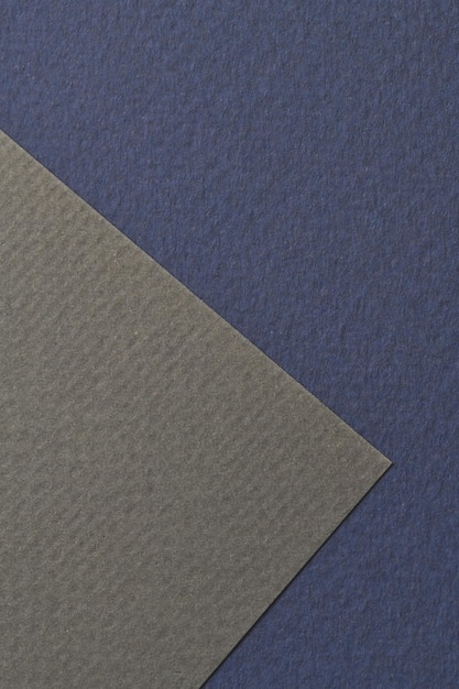 Carta kraft ruvida sfondo texture carta blu grigio colori Mockup con copia spazio per il testo