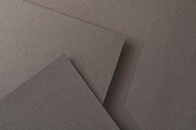 Carta kraft ruvida trama della carta di sfondo diverse sfumature di grigio nero Mockup con spazio per la copia del testo