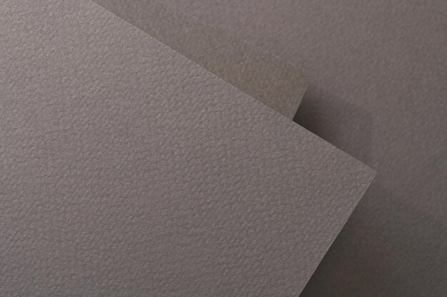 Carta kraft ruvida trama della carta di sfondo diverse sfumature di grigio nero Mockup con spazio per la copia del testo
