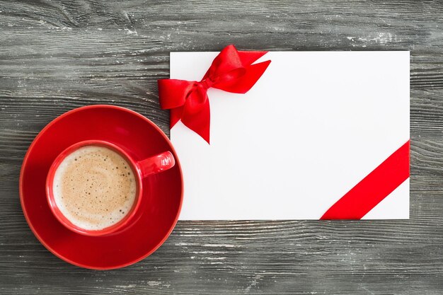 Carta regalo buono biglietto giorno arco vuoto