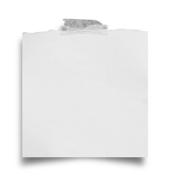 carta strappata con nastro adesivo spazio per il tuo messaggio