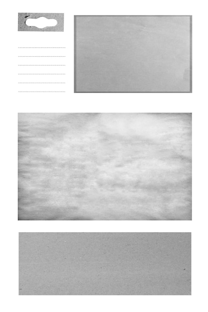 carta strappata isolato su sfondo bianco