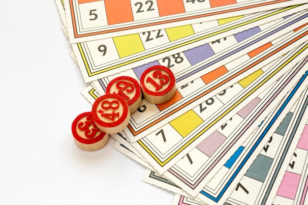 Carte Bingo (Tombola/Lotto) e con numeri isolati