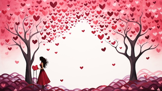 Carte romantiche di cuore di carta per il giorno di San Valentino ar 169