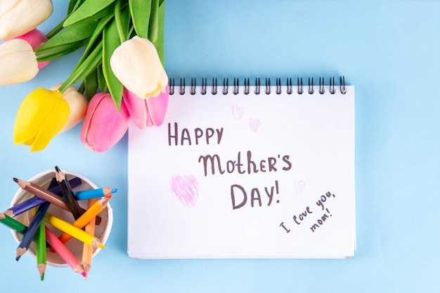 Cartella di auguri per la Festa della Madre