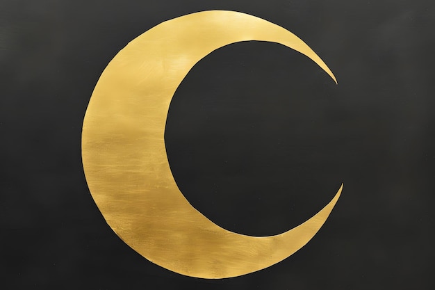 Cartella di saluto islamico Ramadan Kareem sfondo con luna crescente