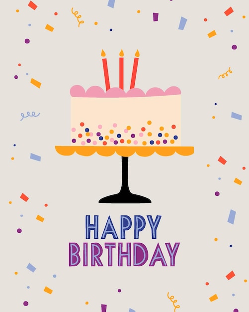 Cartellini di compleanno personalizzabili in formato PSD Template di design creativo
