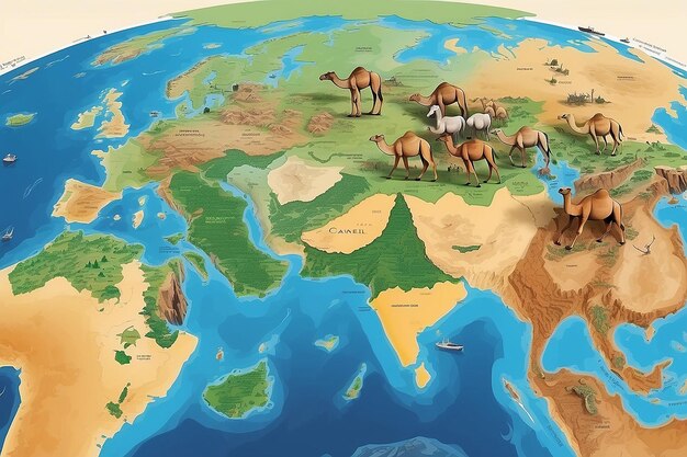 Cartografia dei cammelli