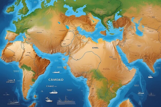 Cartografia dei cammelli