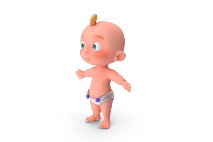 Foto cartone animato bambino
