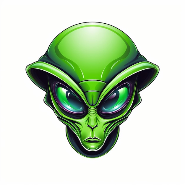 cartone animato logo alieno