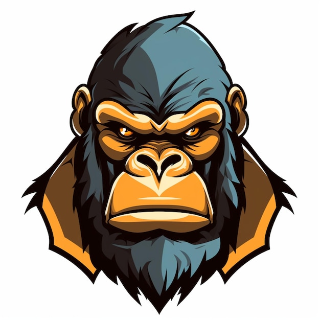 cartone animato logo gorilla