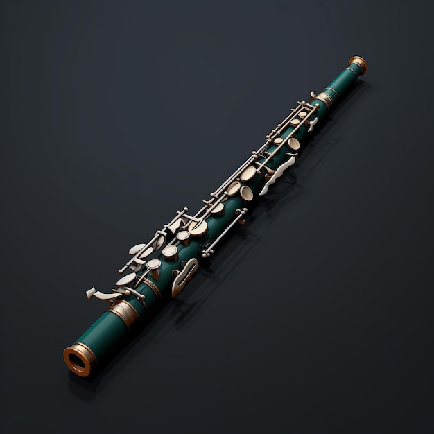 Cartone animato oboe3D