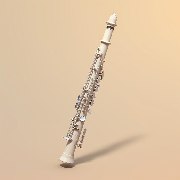 Cartone animato oboe3D