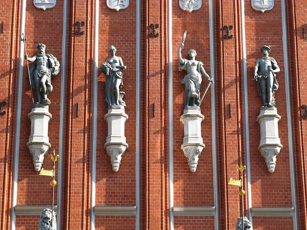 Casa dei punti neri a Riga, Lettonia