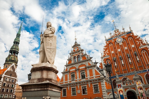 Casa di attrazione lettone della Chiesa di San Pietro delle Teste Nere a Riga, Lettonia