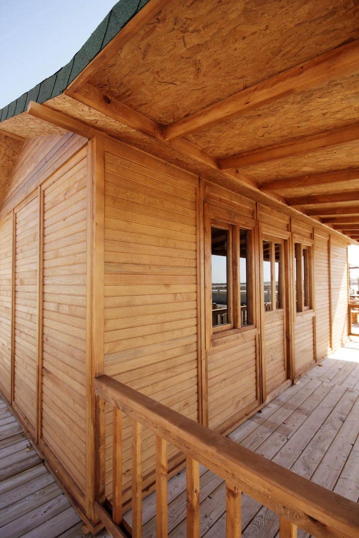 Foto casa di legno