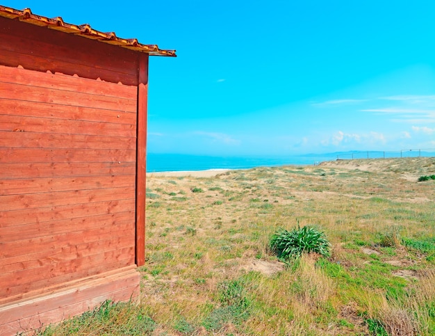 Casa in legno al mare