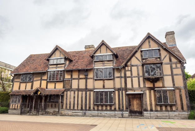 Casa natale di Shakespeare a StratforduponAvon in Inghilterra, la più famosa città natale del poeta inglese