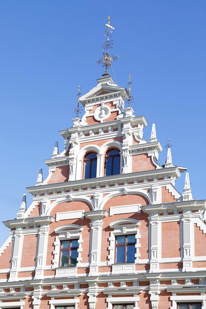 Casa Schwab in Piazza del Municipio Riga, Lettonia