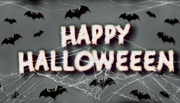 casa stregata e pipistrelli volanti sfondo di halloween