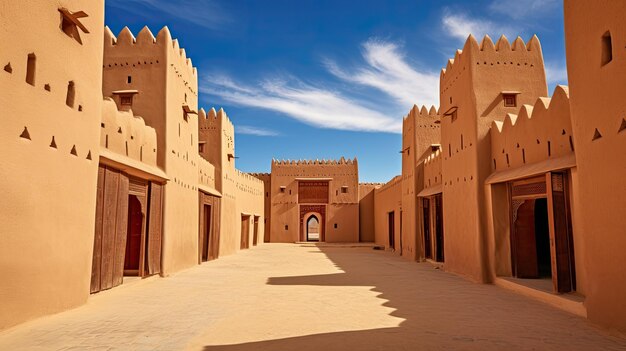 Casbah storica di taourirt ouarzazate in Marocco