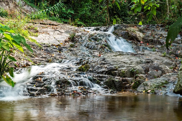 Cascata a Mae Kampong Chiang Mai Thailandia