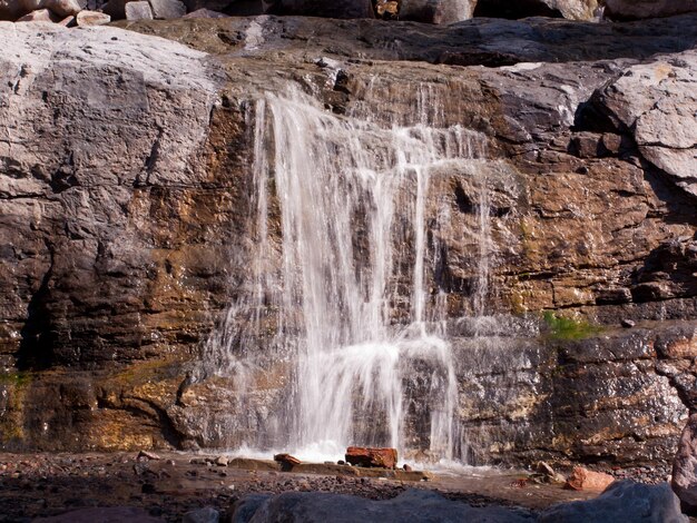 Cascata a Ouray, Colorado.