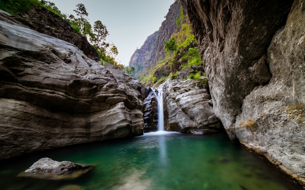 cascata beautifu, Gorkha, Nepal