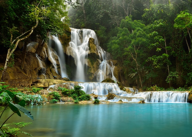 Cascata di Kuang Si, Luang Prabang, Laos