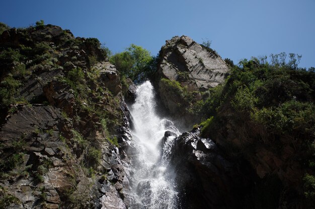 cascata di montagna