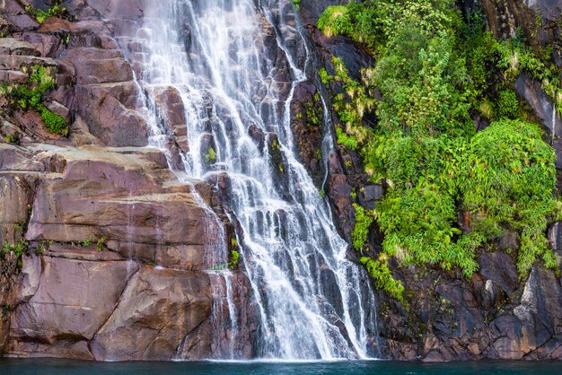 Cascata di Yefe a Puerto Varas los lagos, Cile