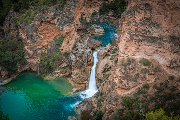 Cascata in montagna