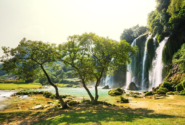 Cascata in Vietnam