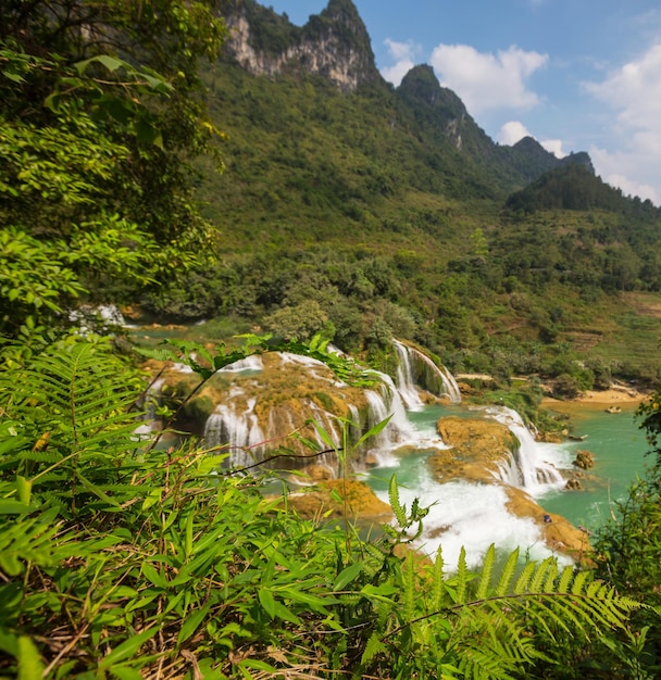 Cascata in Vietnam