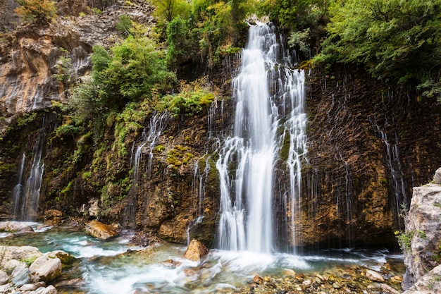 Cascata Kapuzbasi, provincia di Kayseri, Turchia