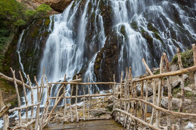 Cascata Kapuzbasi, provincia di Kayseri, Turchia