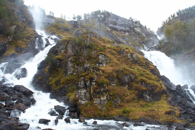 Cascata Lotefossen Norvegia